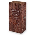 Caja de Madera para Whisky - Archivos de Corte Láser PDF/SVG/DXF, 3mm a 5mm, Diseño Personalizable
