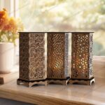 Lámpara de Mesa de Madera - Pack de Archivos SVG para Corte Láser Glowforge y Cricut - Imagen 7