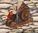 Archivo SVG y DXF para cortar láser: Proyecto de Molino de Agua con Instrucciones de Montaje Sencillas - Imagen 2