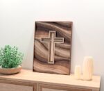 Archivos de vectores cruzados / Archivos de corte láser multicapa o archivos de corte de papel para arte de pared cruzado disponibles en svg, ai, dxf, pdf - Imagen 4