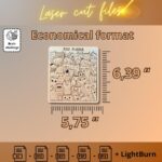 Puzzle Gato - Juego de Puzzle de Madera Cortado con Láser para Crear y Jugar - Imagen 5