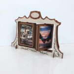 Paquete de 4 marcos de fotos cortados con láser en SVG, DXF y AI - Soporte de 3mm y 4mm - Imagen 7