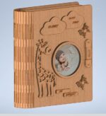 Marco de Fotos para Bebé Cortado con Láser - Personalizado y Perfecto para Anuncios (3 mm) - Imagen 2