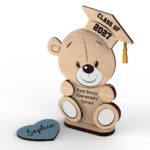 Osito de Peluche de Graduación Personalizado - Archivos SVG para Corte Láser Glowforge - Imagen 3