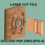 Marco de Fotos para Bebé Cortado con Láser - Personalizado y Perfecto para Anuncios (3 mm)