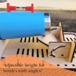 Plantilla digital para corte láser: soporte para botellas de agua con grabado personalizado - Imagen 2