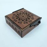 Caja de regalo con corte láser en 2 tamaños - Plantilla SVG DXF AI para materiales de 3 mm y 4 mm - Imagen 10