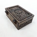 Caja de regalo de madera con cerradura y tapa abatible - Plantilla de corte láser SVG DXF AI 3mm 4mm - Imagen 9