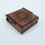 Caja de regalo con corte láser en 2 tamaños - Plantilla SVG DXF AI para materiales de 3 mm y 4 mm - Imagen 3