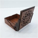 Caja de regalo con corte láser en 2 tamaños - Plantilla SVG DXF AI para materiales de 3 mm y 4 mm - Imagen 9