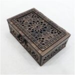 Caja de regalo de madera con cerradura y tapa abatible - Plantilla de corte láser SVG DXF AI 3mm 4mm - Imagen 2