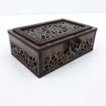 Caja de regalo de madera con cerradura y tapa abatible - Plantilla de corte láser SVG DXF AI 3mm 4mm - Imagen 8