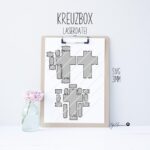 Archivo SVG de Corte Láser para Caja Cruz: Diseño Personalizado y Listo para Usar - Imagen 2