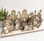 Semana Santa Independiente: Archivo de Corte láser para Tarjetas de Jesús SVG y Referencias Bíblicas - Imagen 4