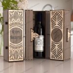 Caja de Regalo de Botella de Vino - Archivo SVG Cortado por Láser para Glowforge y Cricut - Imagen 5