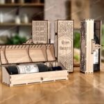 Caja de Regalo de Botella de Vino - Archivo SVG Cortado por Láser para Glowforge y Cricut - Imagen 7