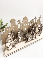 Semana Santa Independiente: Archivo de Corte láser para Tarjetas de Jesús SVG y Referencias Bíblicas - Imagen 8