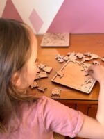 Puzzle Gato - Juego de Puzzle de Madera Cortado con Láser para Crear y Jugar - Imagen 3