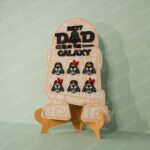 Archivo de corte láser "Soy su padre" | Signo personalizado Star Wars con nombres, regalo para el mejor papá - Imagen 5