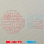 Archivo de corte láser "Soy su padre" | Signo personalizado Star Wars con nombres, regalo para el mejor papá - Imagen 6