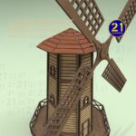 Corte láser de molino de viento 3D - Kit de modelo de madera SVG DXF para Glowforge y xTool - Imagen 9