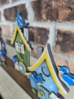 Set de Casitas para Pájaros SVG para Corte Láser Glowforge - Diseño Floral Primavera Verano - Imagen 4