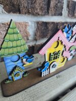 Set de Casitas para Pájaros SVG para Corte Láser Glowforge - Diseño Floral Primavera Verano - Imagen 5