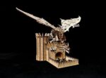 Torre de Dados Castillo Dragón DIY | Kit Cortado Láser de Contrachapado para D&D | Archivo Digital SVG/DXF - Imagen 2