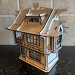 Plantilla SVG de casa medieval para corte láser - Proyecto DIY en madera contrachapada - Imagen 2