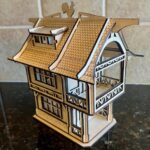 Plantilla SVG de casa medieval para corte láser - Proyecto DIY en madera contrachapada - Imagen 3