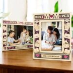 Marco de fotos personalizado del Día de la Madre - Diseño único para recuerdos inolvidables