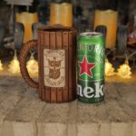 Plantilla de corte láser para porta latas de cerveza - Archivos DXF, SVG, CDR para DIY y CNC - Imagen 5