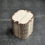 Caja de regalo cortada láser en SVG, DXF, DWG - Manual de montaje incluido, descarga instantánea - Imagen 6