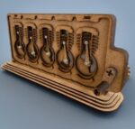 Diseño Mecánico de Motor PISTÓN - Archivos Láser Decorativos para Corte Digital Instantáneo - Imagen 2