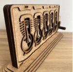 Diseño Mecánico de Motor PISTÓN - Archivos Láser Decorativos para Corte Digital Instantáneo - Imagen 4