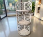 Estante de esquina de madera moderna cortado a láser - Plantilla digital SVG, DXF y CDR para decoración - Imagen 2