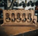 Diseño Mecánico de Motor PISTÓN - Archivos Láser Decorativos para Corte Digital Instantáneo