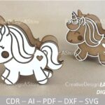 Caja de Regalo de Unicornio – Diseño para Corte Láser (CNC)