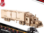 Archivos Camion American truck w900 con vagon 3mm cnc laser cut file Dxf, Ai, Cdr, Pdf, Svg. Etc - Imagen 3