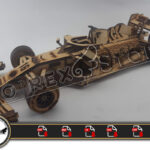 Archivos Ferrari SF 1000 3mm Cnc laser cut Dxf, Ai, Cdr, Pdf, Svg.