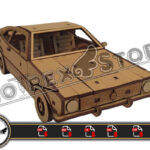 Archivos Ford maverick 1974 cnc laser cut Dxf, Ai, Cdr, Pdf, Svg