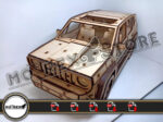 Archivos Jeep Renegade 3mm Cnc laser cut Dxf, Ai, Cdr, Pdf, Svg.