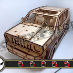 Archivos Jeep Renegade 3mm Cnc laser cut Dxf, Ai, Cdr, Pdf, Svg.