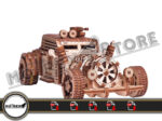 Archivos Auto Mad max 3mm modificado cnc laser cut Dxf, Ai, Cdr, Pdf, Svg. - Imagen 2