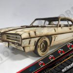 Archivos Pontiac Gto 1968 cnc laser cut Dxf, Ai, Cdr, Pdf, Svg.