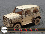 Archivos Suzuki Jimny 2021 3mm Cnc laser cut Dxf, Ai, Cdr, Pdf, Svg. - Imagen 2