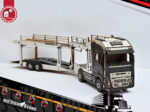 Archivos Camión Volvo Fh16 con rampla de autos 3mm Cnc laser cut Dxf, Ai, Cdr, Pdf, Svg. Etc