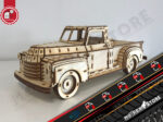 Archivos Chevy pickup 1948 3mm cnc laser cut file Dxf, Ai, Cdr, Pdf, Svg