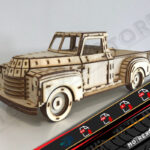 Archivos Chevy pickup 1948 3mm cnc laser cut file Dxf, Ai, Cdr, Pdf, Svg