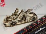 Archivos Lamborgini Murcielago 3mm Cnc laser cut Dxf, Ai, Cdr, Pdf, Svg.